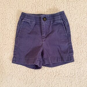 Janie and Jack EUC Dusty Blue Twill Shorts *